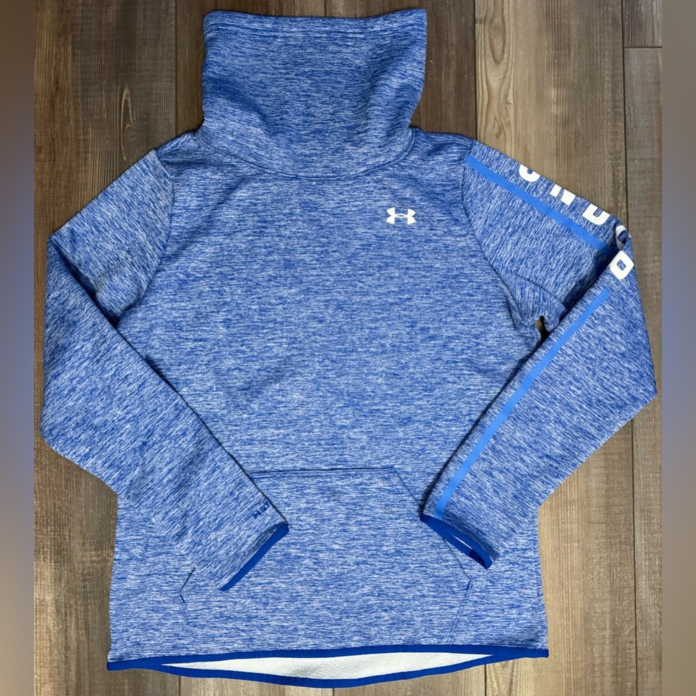Under Armour Womens Hoodie Pullover Jacket Blue Size Medium A20
